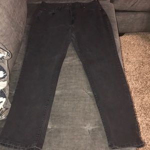 Straight leg jeans